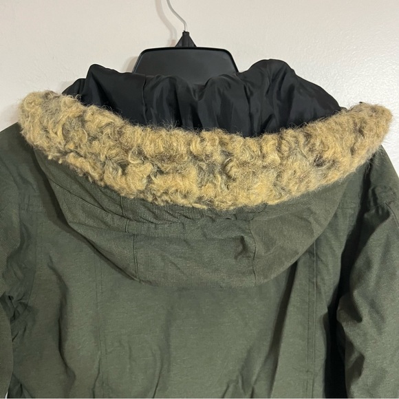 Pulse Green Outdoor Insulated Hooded Snowboard Sport Winter Ski Jacket Medium - Picture 15 of 16